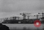 Image of British shipyard workers on strike United Kingdom, 1951, second 42 stock footage video 65675040116