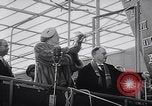 Image of British shipyard workers on strike United Kingdom, 1951, second 56 stock footage video 65675040116
