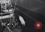 Image of British shipyard workers on strike United Kingdom, 1951, second 59 stock footage video 65675040116