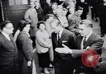 Image of Prince Philip, Duke of Edinburgh, visiting the Decca Records productio United Kingdom, 1957, second 9 stock footage video 65675040118