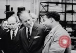 Image of Prince Philip, Duke of Edinburgh, visiting the Decca Records productio United Kingdom, 1957, second 16 stock footage video 65675040118
