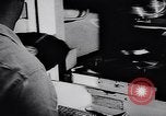 Image of Prince Philip, Duke of Edinburgh, visiting the Decca Records productio United Kingdom, 1957, second 22 stock footage video 65675040118