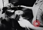 Image of Prince Philip, Duke of Edinburgh, visiting the Decca Records productio United Kingdom, 1957, second 24 stock footage video 65675040118