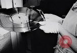 Image of Prince Philip, Duke of Edinburgh, visiting the Decca Records productio United Kingdom, 1957, second 26 stock footage video 65675040118