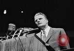 Image of Evangelist Billy Graham New York City USA, 1957, second 45 stock footage video 65675040122