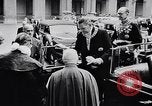 Image Président français René Coty Rome Italie, 1957, de la seconde 13 séquences d'archives historiques vidéo 65675040124
