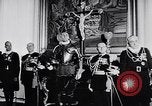 Image Président français René Coty Rome Italie, 1957, de la seconde 25 séquences d'archives historiques vidéo 65675040124