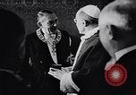 Image Président français René Coty Rome Italie, 1957, de la seconde 42 séquences d'archives historiques vidéo 65675040124
