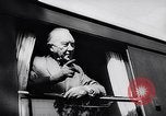 Image of Chancellor Konrad Adenauer Germany, 1957, second 27 stock footage video 65675040130