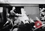 Image of Chancellor Konrad Adenauer Germany, 1957, second 32 stock footage video 65675040130