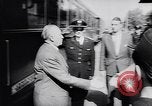 Image of Chancellor Konrad Adenauer Germany, 1957, second 39 stock footage video 65675040130