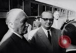 Image of Chancellor Konrad Adenauer Germany, 1957, second 45 stock footage video 65675040130