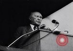 Image of Chancellor Konrad Adenauer Germany, 1957, second 52 stock footage video 65675040130