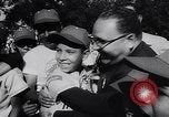 Standbild round robin Finale Williamsport Pennsylvania USA, 1957, aus Sekunde 55 historischem Filmmaterial Videoclip 65675040137
