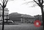 Standbild sieben ehemalige NS-SS-Männer Oradour-sur-Glane Frankreich, 1953, aus Sekunde 20 historischem Filmmaterial Videoclip 65675040139