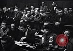 Standbild sieben ehemalige NS-SS-Männer Oradour-sur-Glane Frankreich, 1953, aus Sekunde 29 historischem Filmmaterial Videoclip 65675040139
