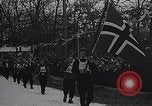 Standbild Skispringen United States USA, 1953, aus Sekunde 6 historischem Filmmaterial Videoclip 65675040143