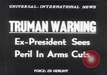 Standbild Truman vor Reserve Officers Association Philadelphia Pennsylvania USA, 1953, aus Sekunde 13 historischem Filmmaterial Videoclip 65675040144