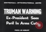 Standbild Truman vor Reserve Officers Association Philadelphia Pennsylvania USA, 1953, aus Sekunde 15 historischem Filmmaterial Videoclip 65675040144