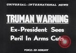 Standbild Truman vor Reserve Officers Association Philadelphia Pennsylvania USA, 1953, aus Sekunde 16 historischem Filmmaterial Videoclip 65675040144