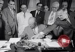 Standbild Präsident Eisenhower Baltimore Maryland USA, 1953, aus Sekunde 7 historischem Filmmaterial Videoclip 65675040145