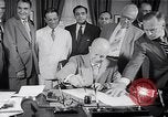 Standbild Präsident Eisenhower Baltimore Maryland USA, 1953, aus Sekunde 10 historischem Filmmaterial Videoclip 65675040145
