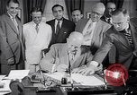 Standbild Präsident Eisenhower Baltimore Maryland USA, 1953, aus Sekunde 11 historischem Filmmaterial Videoclip 65675040145