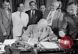 Standbild Präsident Eisenhower Baltimore Maryland USA, 1953, aus Sekunde 12 historischem Filmmaterial Videoclip 65675040145