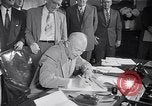 Standbild Präsident Eisenhower Baltimore Maryland USA, 1953, aus Sekunde 13 historischem Filmmaterial Videoclip 65675040145