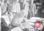 Standbild Präsident Eisenhower Baltimore Maryland USA, 1953, aus Sekunde 14 historischem Filmmaterial Videoclip 65675040145
