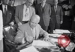 Standbild Präsident Eisenhower Baltimore Maryland USA, 1953, aus Sekunde 15 historischem Filmmaterial Videoclip 65675040145