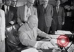 Standbild Präsident Eisenhower Baltimore Maryland USA, 1953, aus Sekunde 18 historischem Filmmaterial Videoclip 65675040145