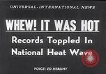 Standbild American Hitzewellen und Blizzards United States USA, 1953, aus Sekunde 12 historischem Filmmaterial Videoclip 65675040150