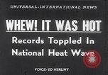 Standbild American Hitzewellen und Blizzards United States USA, 1953, aus Sekunde 16 historischem Filmmaterial Videoclip 65675040150