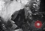 Image of wreckage of chartered airliner Washington State United States USA, 1953, second 16 stock footage video 65675040154