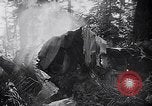 Image of wreckage of chartered airliner Washington State United States USA, 1953, second 17 stock footage video 65675040154