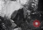 Image of wreckage of chartered airliner Washington State United States USA, 1953, second 18 stock footage video 65675040154