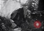 Image of wreckage of chartered airliner Washington State United States USA, 1953, second 19 stock footage video 65675040154