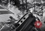 Image of wreckage of chartered airliner Washington State United States USA, 1953, second 22 stock footage video 65675040154