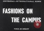 Image of women wear hood Avon Connecticut USA, 1953, second 4 stock footage video 65675040155