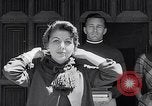 Image of women wear hood Avon Connecticut USA, 1953, second 26 stock footage video 65675040155