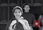 Image of women wear hood Avon Connecticut USA, 1953, second 28 stock footage video 65675040155
