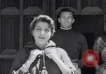 Image of women wear hood Avon Connecticut USA, 1953, second 31 stock footage video 65675040155