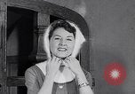 Image of women wear hood Avon Connecticut USA, 1953, second 45 stock footage video 65675040155