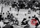 Image of bull fighting Alcochete Portugal, 1953, second 3 stock footage video 65675040157