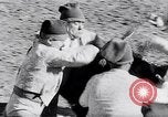 Image of bull fighting Alcochete Portugal, 1953, second 40 stock footage video 65675040157