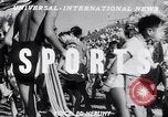Image of cowboys at rodeo Pendleton Oregon USA, 1953, second 5 stock footage video 65675040164