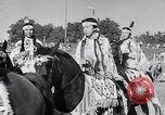 Image of cowboys at rodeo Pendleton Oregon USA, 1953, second 11 stock footage video 65675040164