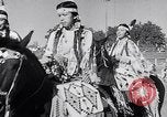 Image of cowboys at rodeo Pendleton Oregon USA, 1953, second 12 stock footage video 65675040164