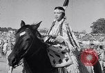 Image of cowboys at rodeo Pendleton Oregon USA, 1953, second 14 stock footage video 65675040164
